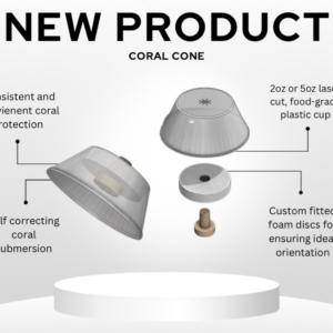 Coral Cone Shipping Cups